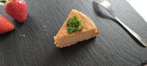 酒粕のベイクドチーズケーキ